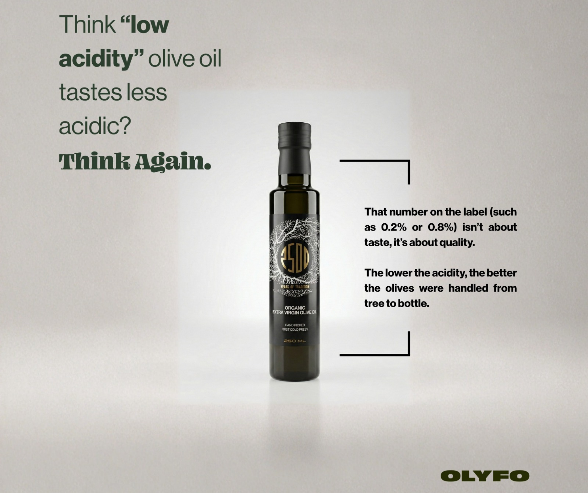 L’acidité dans l’huile d’olive ce que signifient vraiment les chiffres