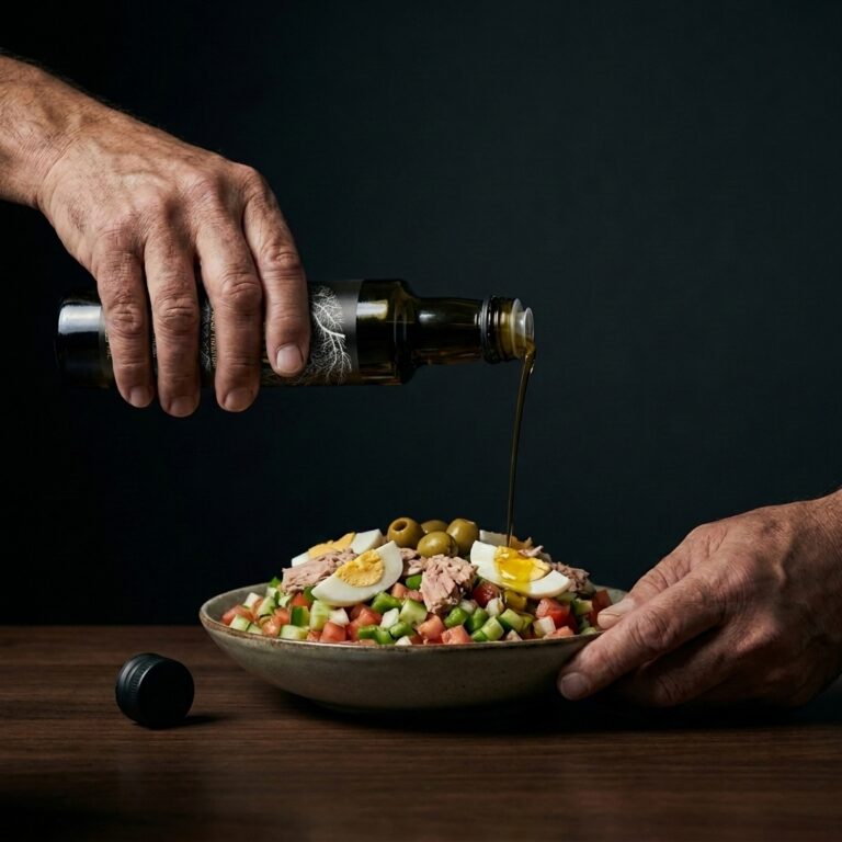 Salata Tounsia with OLYFO Gold Organic Extra Virgin Olive Oil
