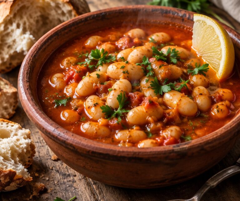 Loubia – Tunisian White Bean Stew