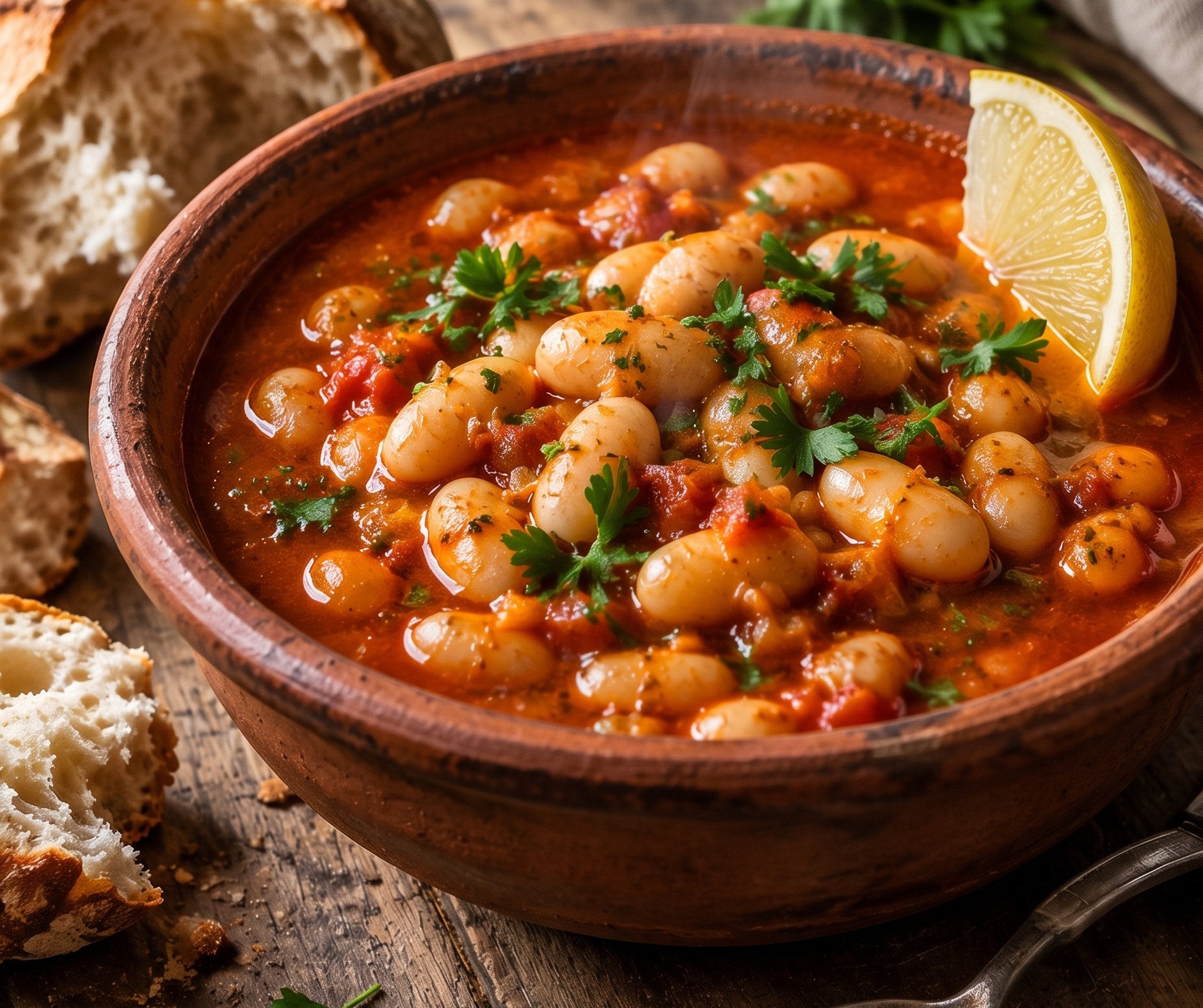 Loubia – Tunisian White Bean Stew